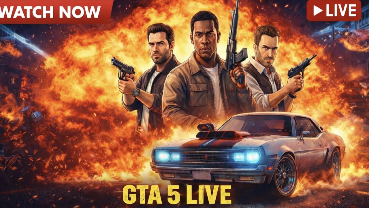GTA 5 LIVE Полный хаос в Лос-Сантосе: взрывы, полицейское безумие, День 205 #shortsfeed