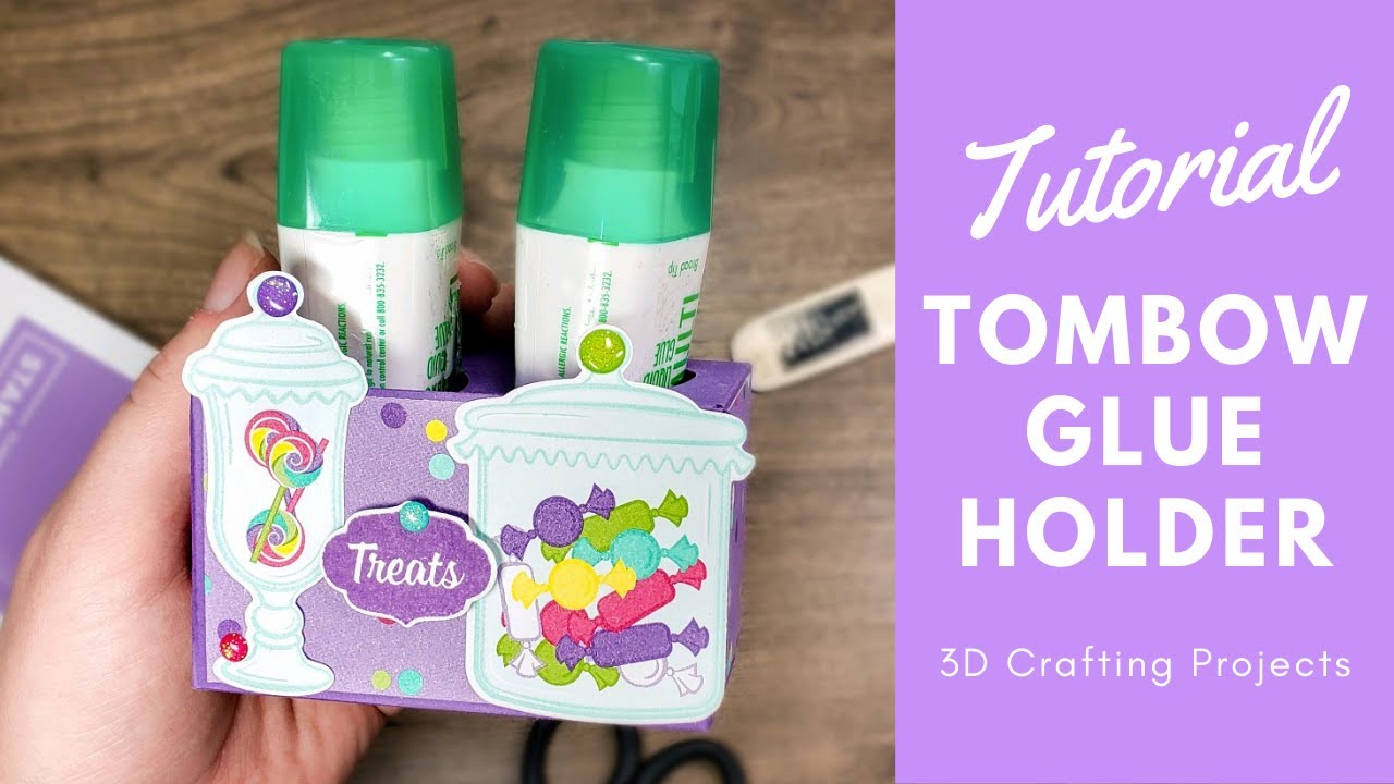 DIY TOMBOW GLUE HOLDER | Stamping BAE