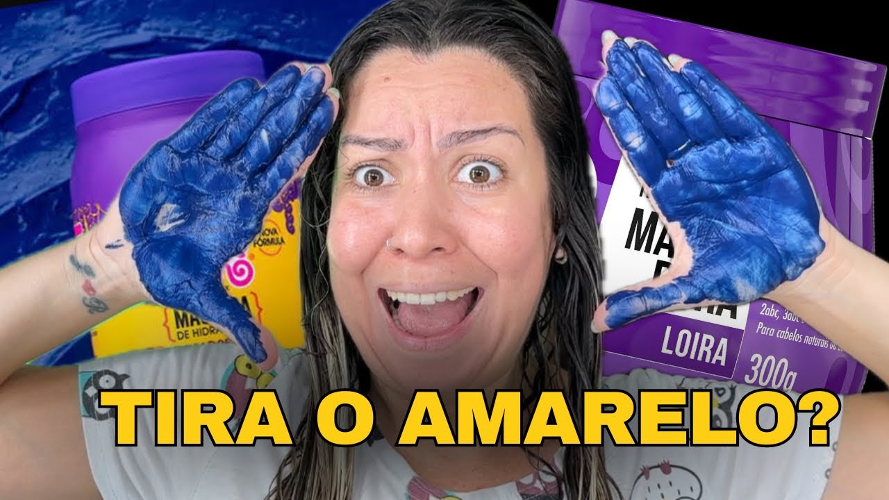 Testando matizador da SALON LINE - Matizando cachos LOIROS