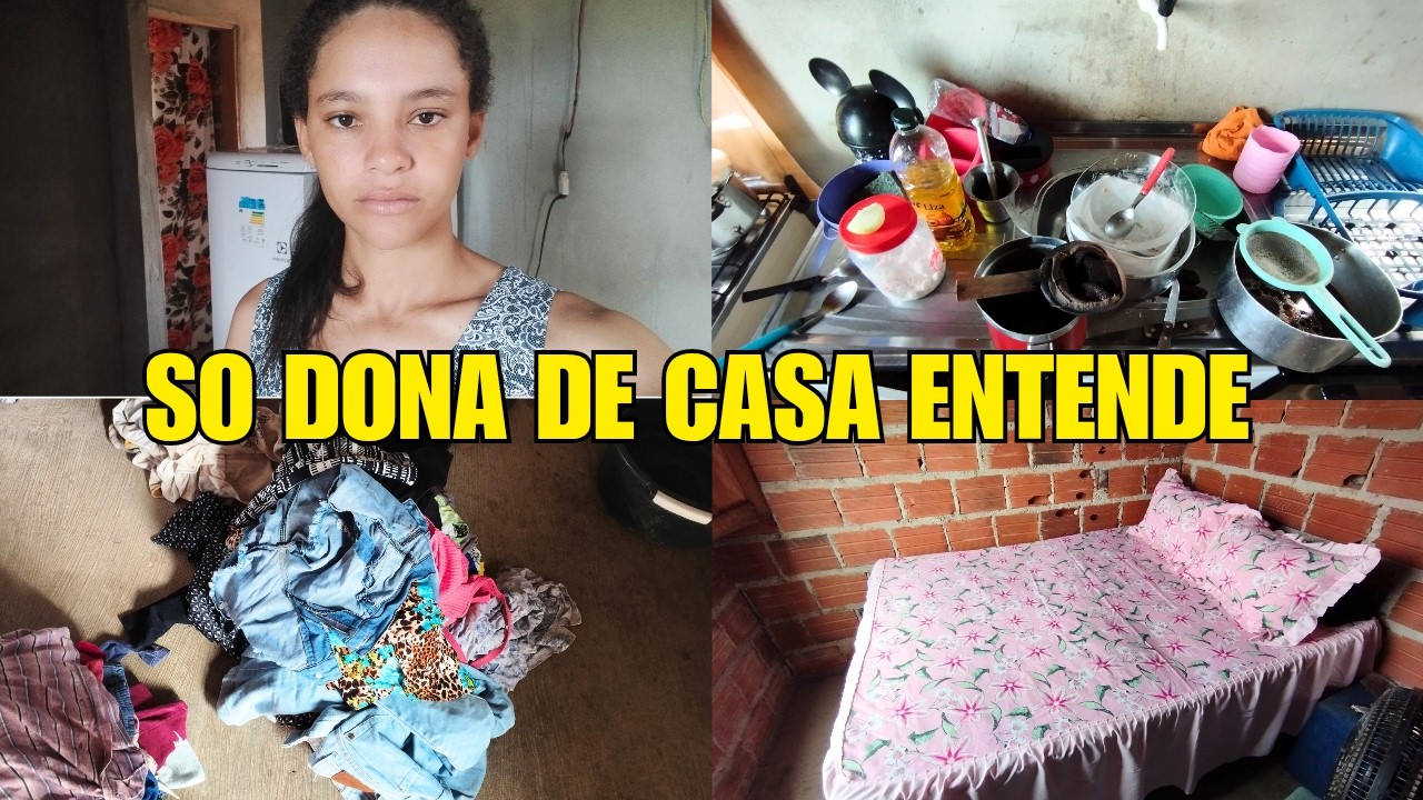 Minha rotina simples cuidando da casa | Só quem é dona de casa entende