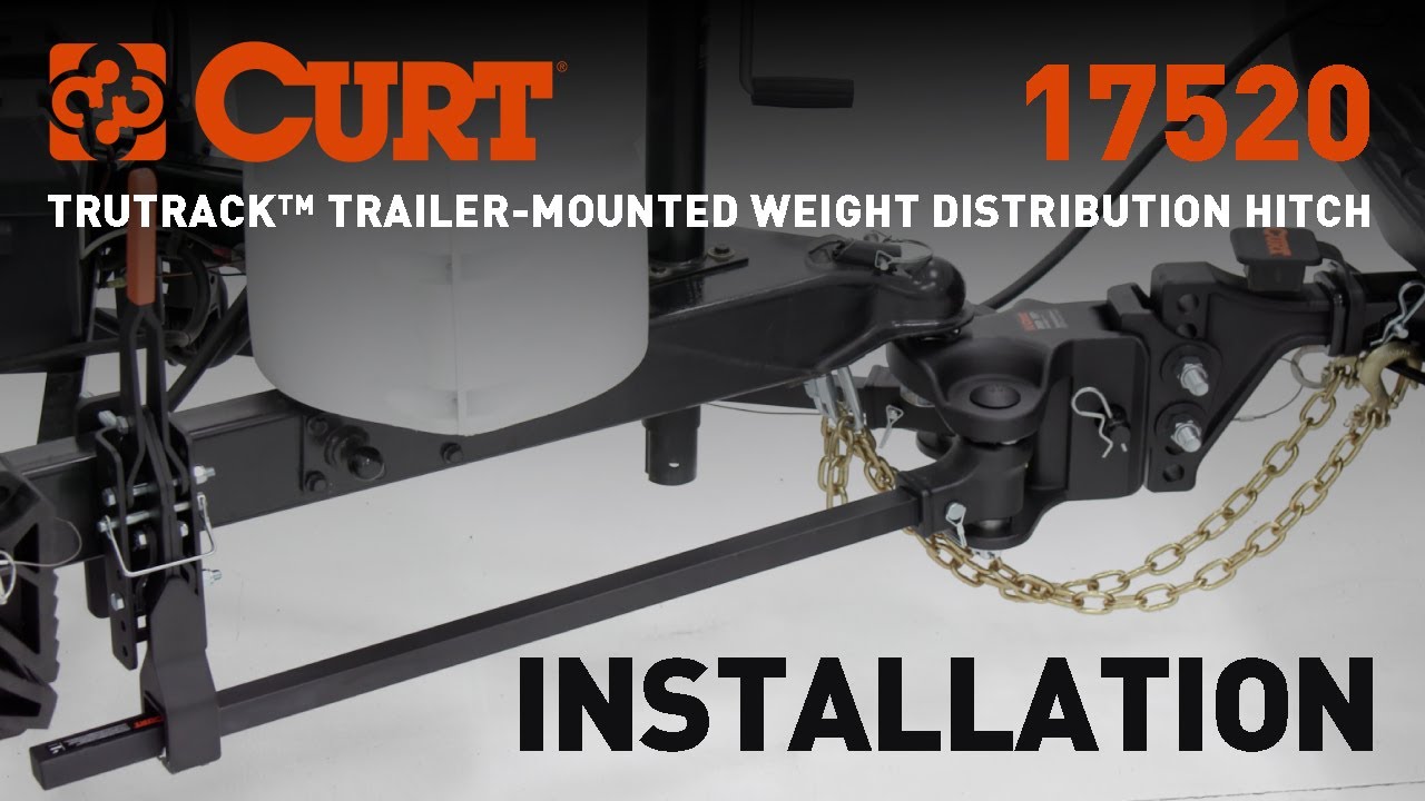 TruTrack Trailer-Mounted Weight Distribution Hitch Install | CURT #17520