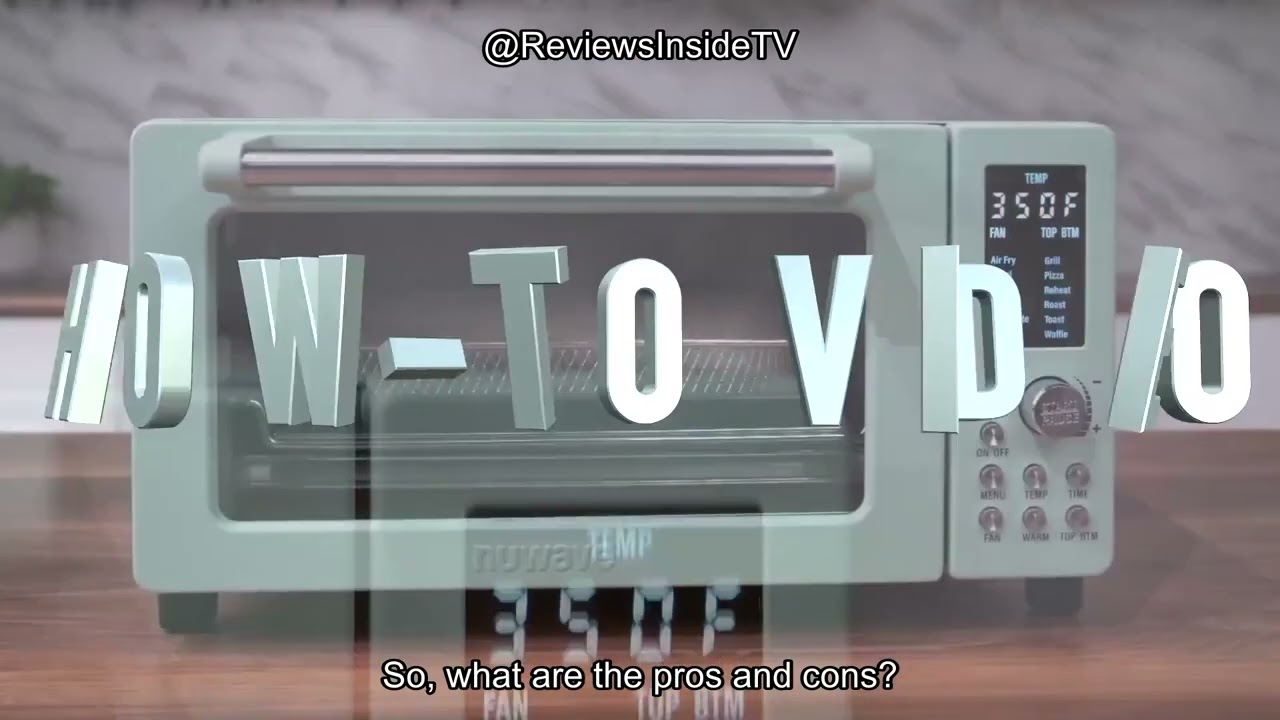 Nuwave Bravo Pro Smart Toaster Oven Air Fryer Combo Review: Worth the Investment?