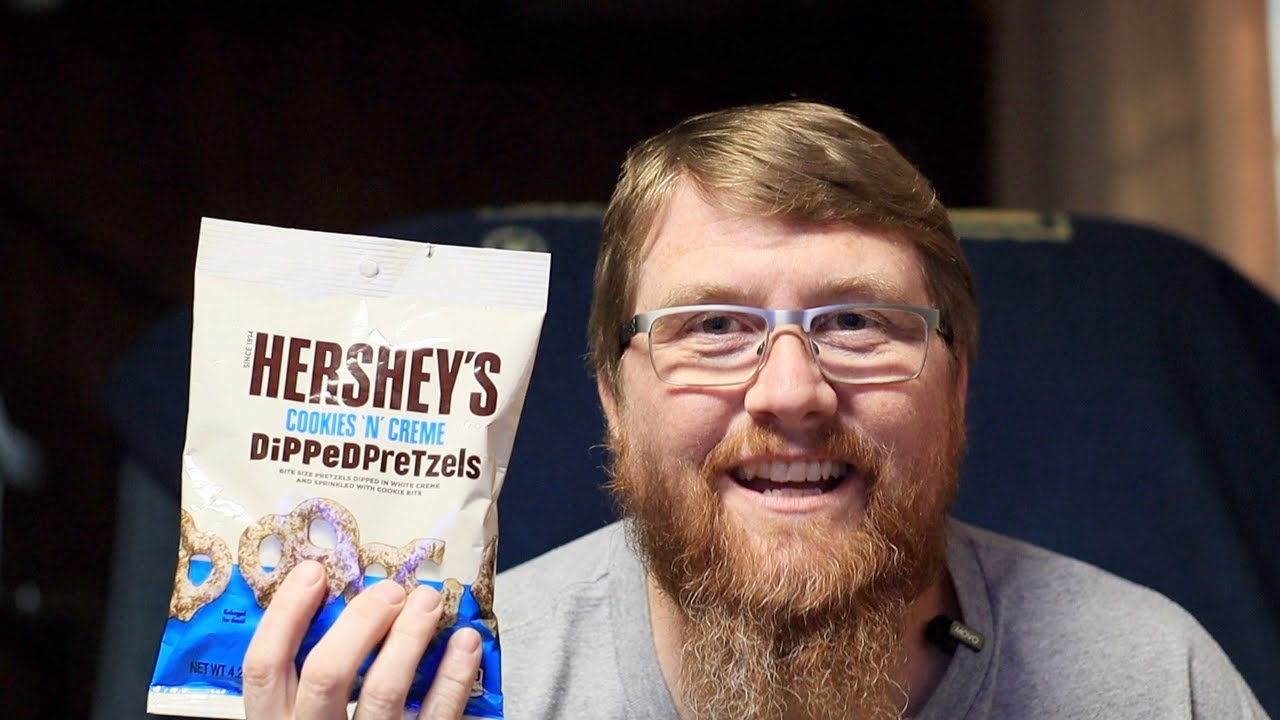 Hersey's Cookies & Cream Dipped Pretzels