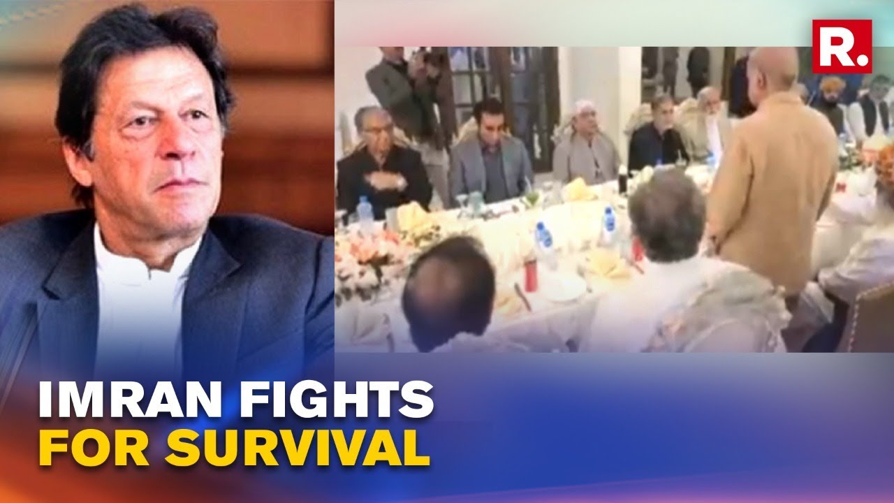 Pakistan Opposition Leaders Discuss No-Confidence Motion As Imran Khan Fights For Survival