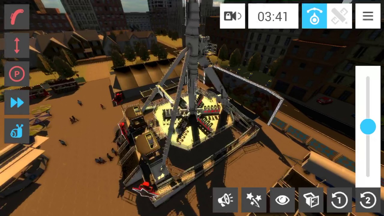 FUNFAIR RIDE SIMULATOR 4 \\ AIR Danter.