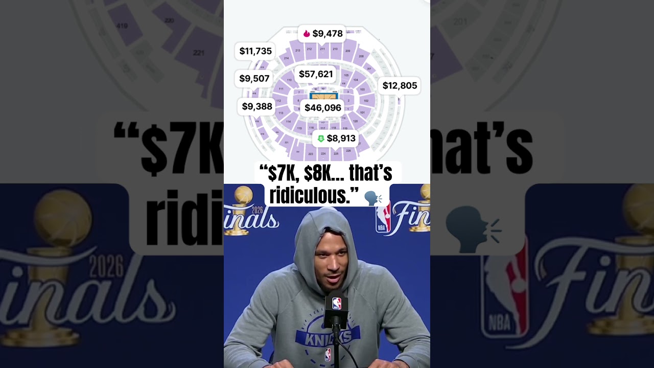 Josh Hart rips Game 3 ticket prices 😳