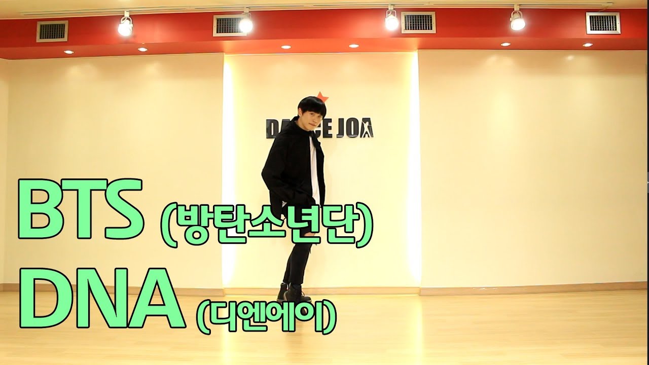 방탄소년단 DNA 안무 거울모드 댄스조아
