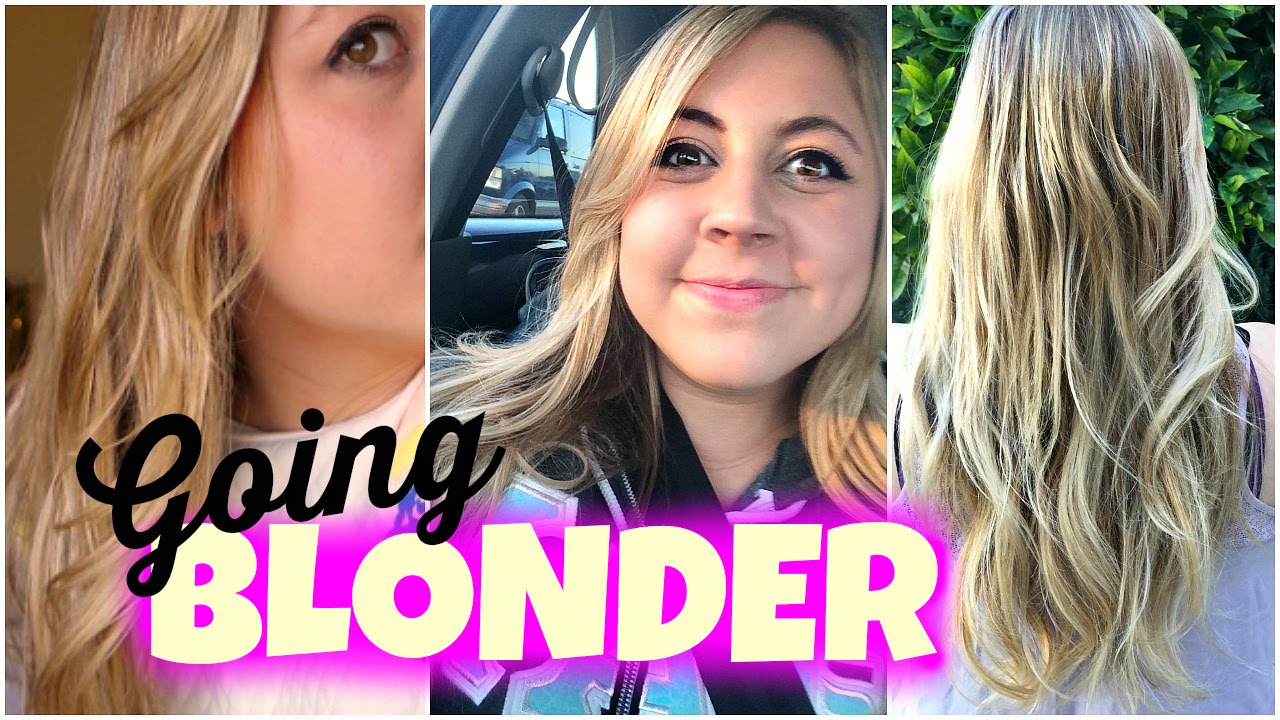 DYING MY HAIR BLONDE!