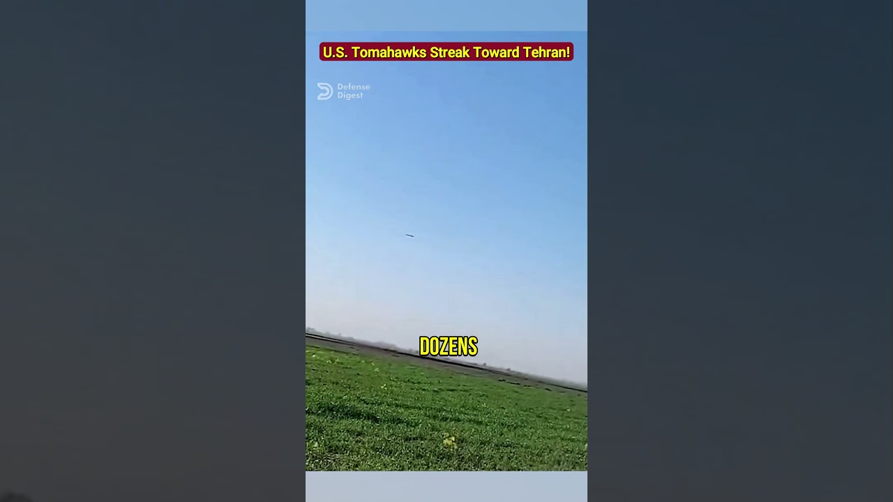 U.S. Tomahawks Streak Toward Tehran!