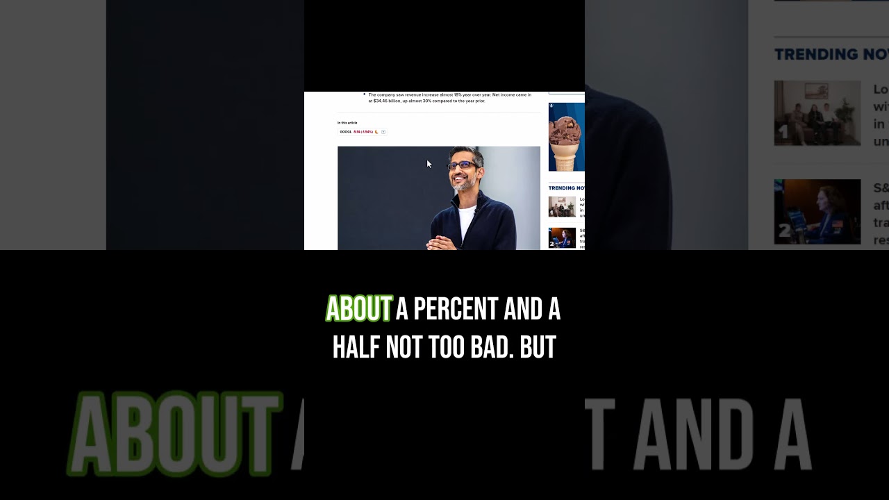 Google Earnings Disappoint!