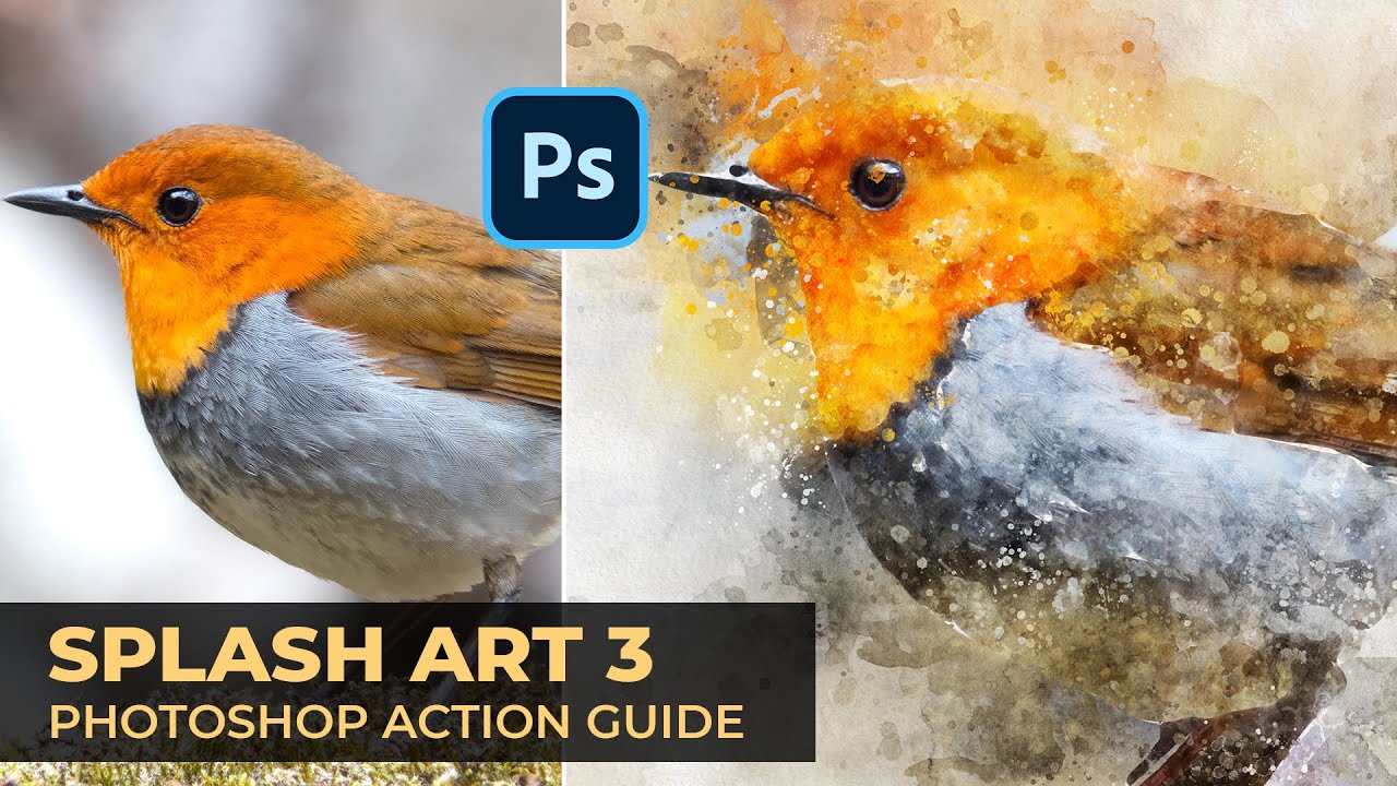Splash Art 3 Photoshop Action Guide