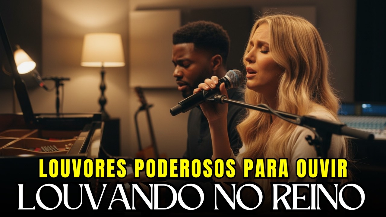 Salmos Poderosos para Ouvir e Orar | Playlist Gospel 1 Hora – Louvando no Reino