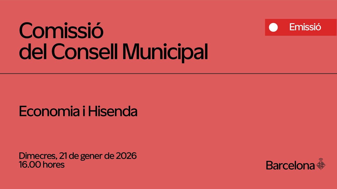 Comissió d'Economia i Hisenda - 21/01/26