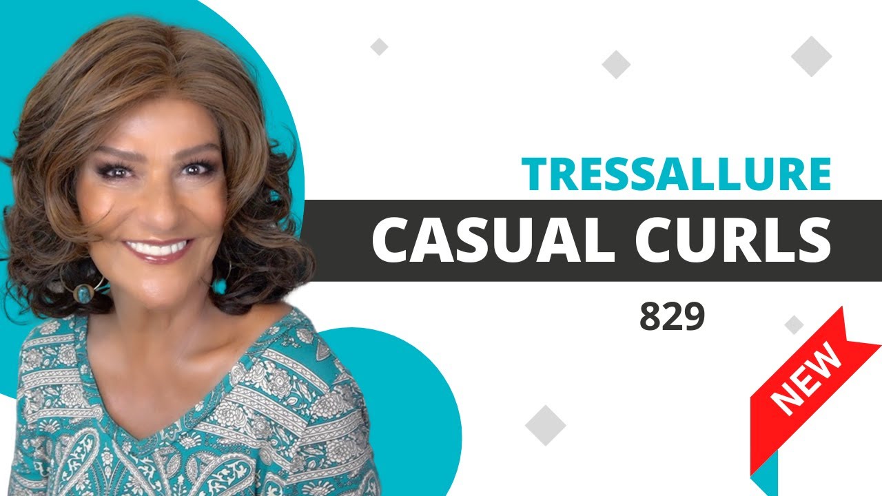 Tress Allure | NEW CASUAL CURLS WIG | 829 | Unbox & Review