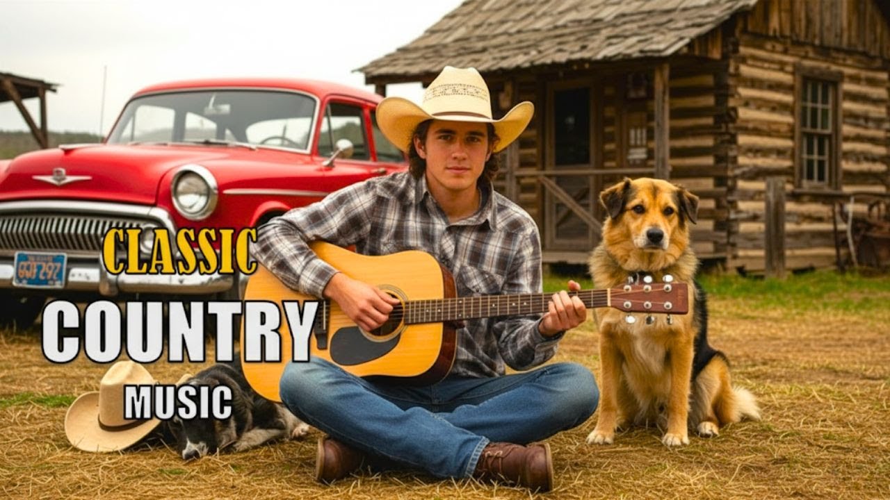 -Relaxing Slow Classic Country Ballads 🎵 American Country Music Playlist