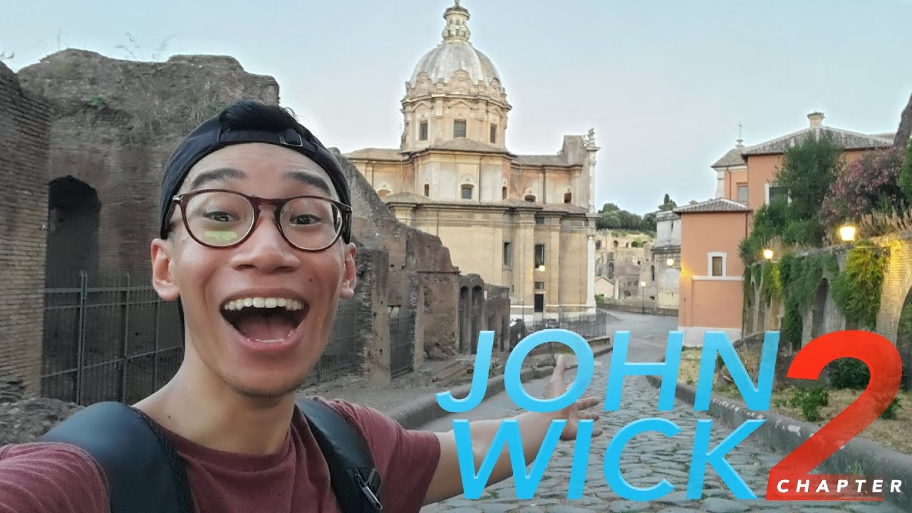 Finding ALL the John Wick 2 Filming Locations in Rome, Italy 🇮🇹