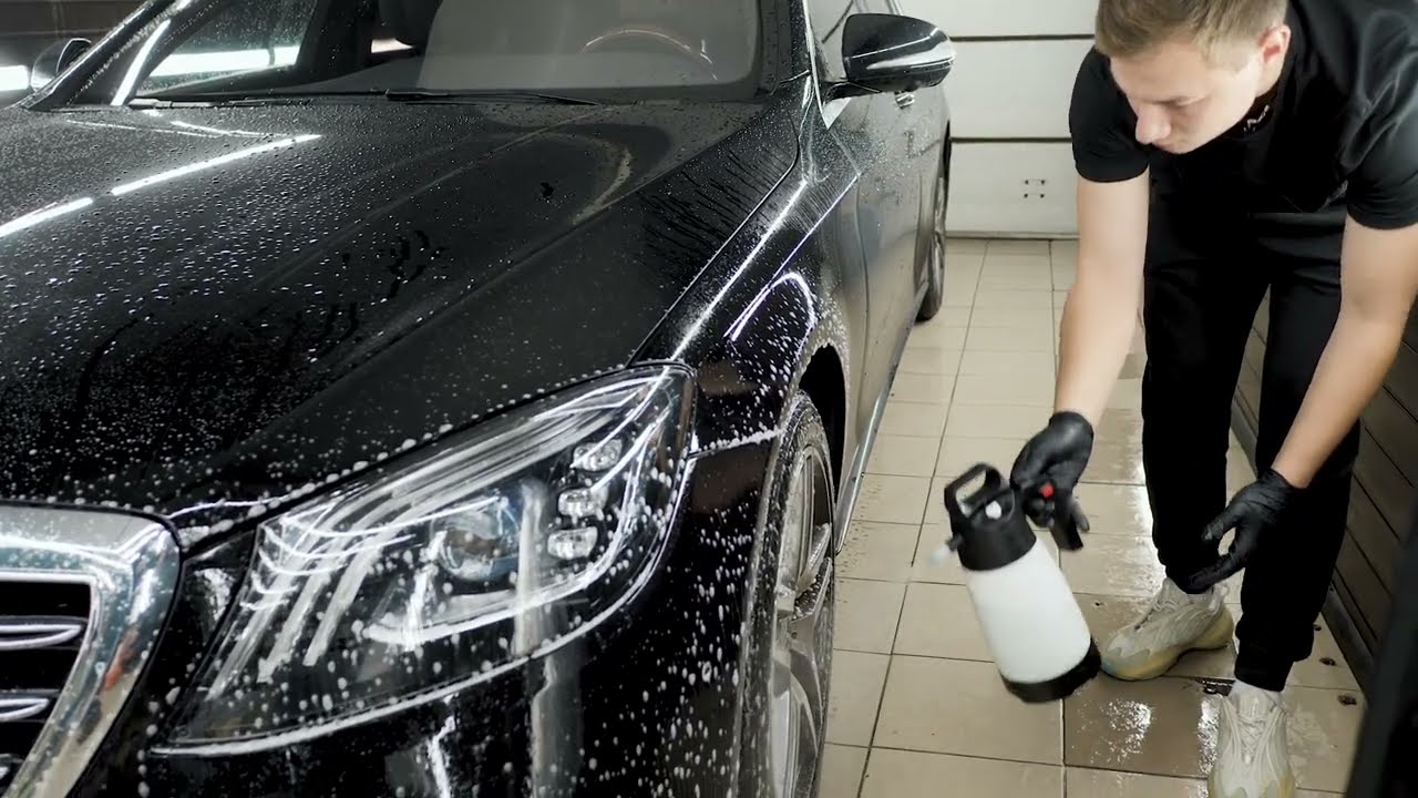 Cleaning The DIRTIEST Mercedes S222 | ASMR | First wash after 2 months | Koch-Chemie