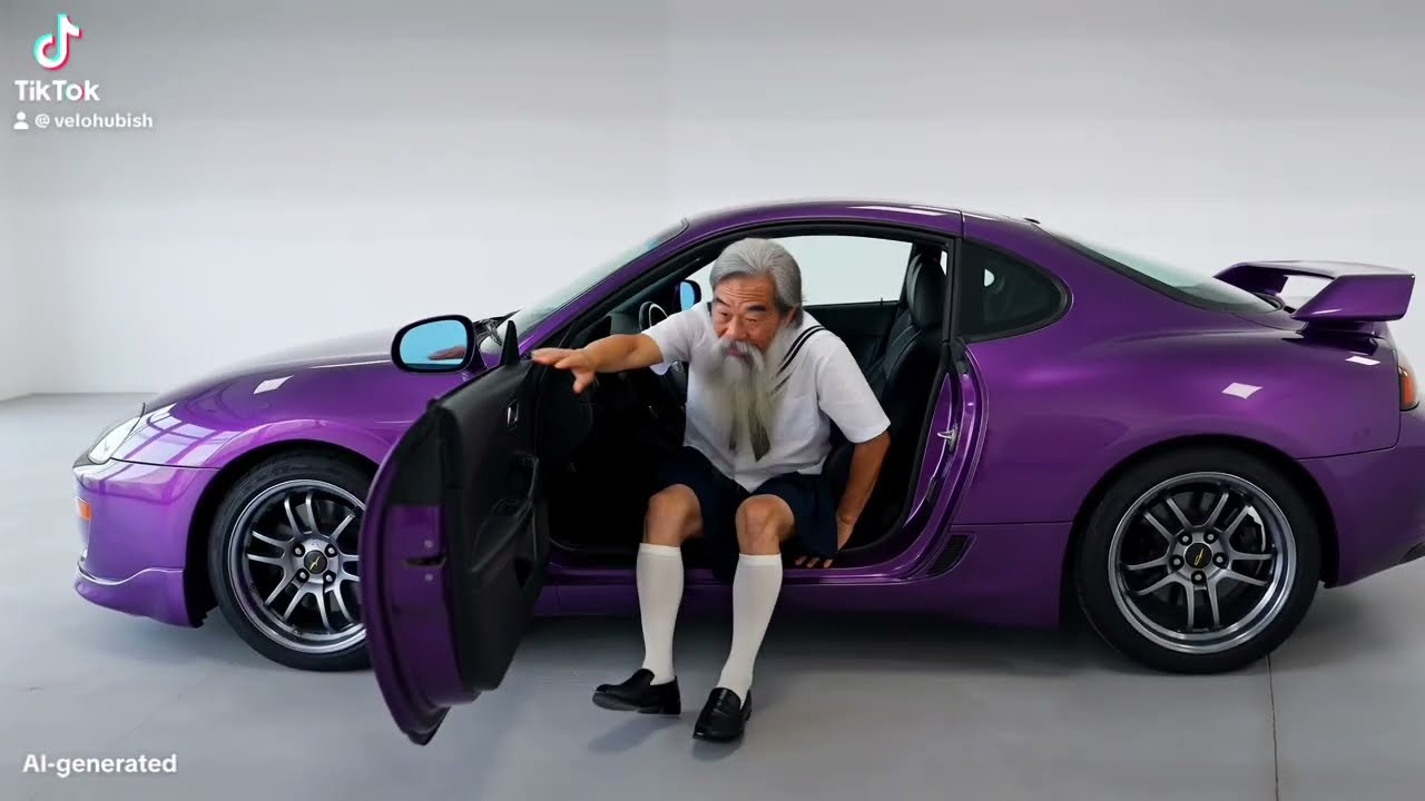 Grandpa 👴 have a SUPRA ⚡️