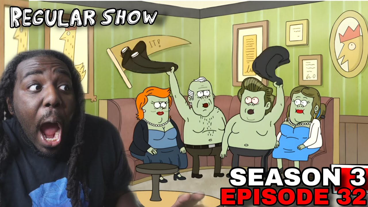 MUSCLE WOMAN PARENTS ARE FRE@KS ‼️ | Regular show ( Season 3 , Episode 32 ) 
