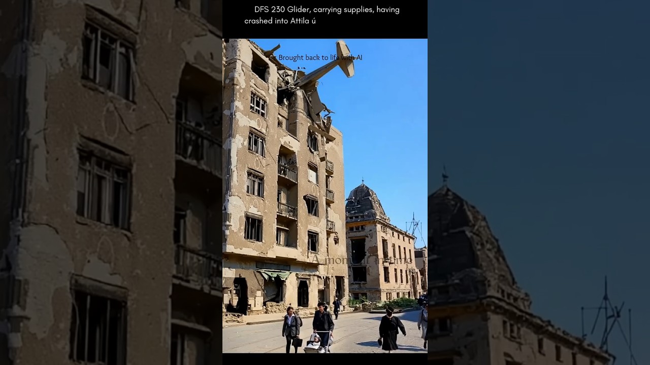 Wartime Photo RESTORED to Life with AI Magic #shorts #history #ww2
