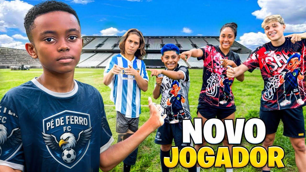 Fizemos teste com um jogador pra entrar no p&eacute; de ferro fc ;ser&aacute; que ele &eacute; bom de bola ⚽️?