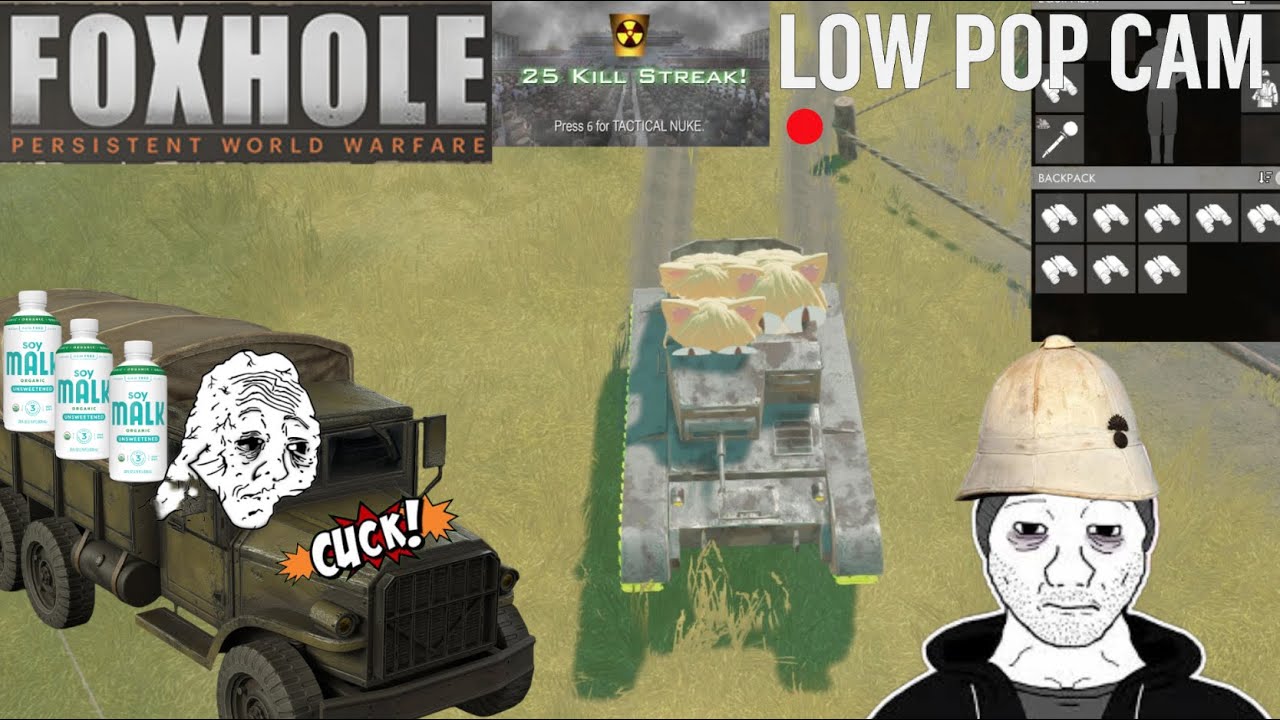 Cucking Logi Mains in Foxhole