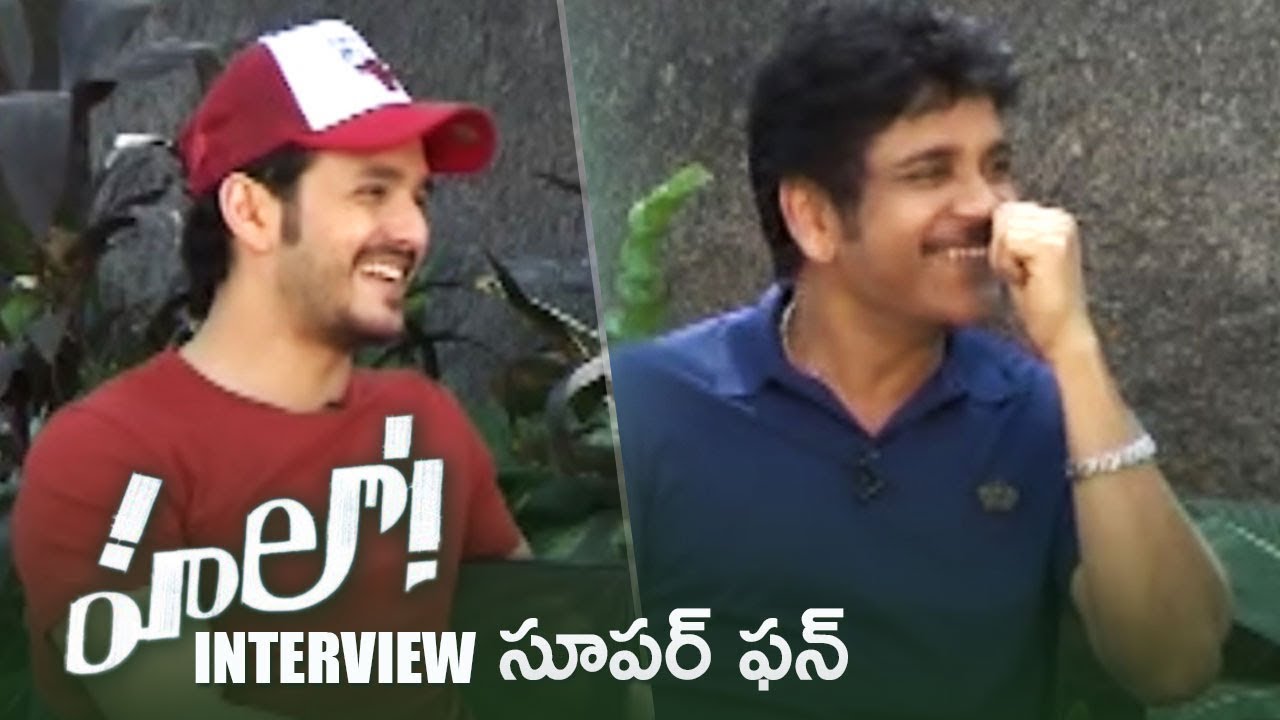 Akkineni Nagarjuna and Akhil Akkineni Super Fun Interview About Hello Movie | TFPC