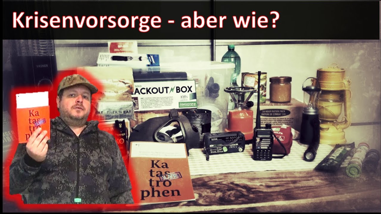 Stromausfall-Vorbereitung /Katastrophe Vorsorge? - Wie habe ich vorgesorgt? BBK Checkliste Teil I