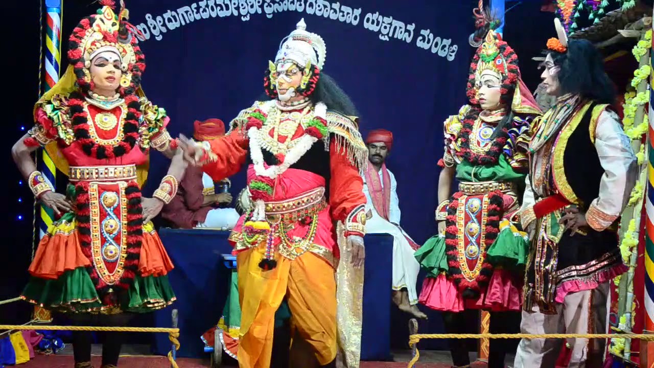 ಕಟೀಲು 2 ನೇ ಮೇಳದವರಿಂದ ಯಕ್ಷಗಾನ ಬಯಲಾಟ ಶ್ರೀದೇವಿ ಲಲಿತೋಪಖ್ಯಾನ