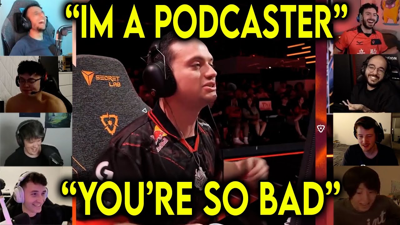 Valorant Streamers Reacts To G2 BABYBAY TRASH TALKING NRG Mada After CLUTCHING In VCT