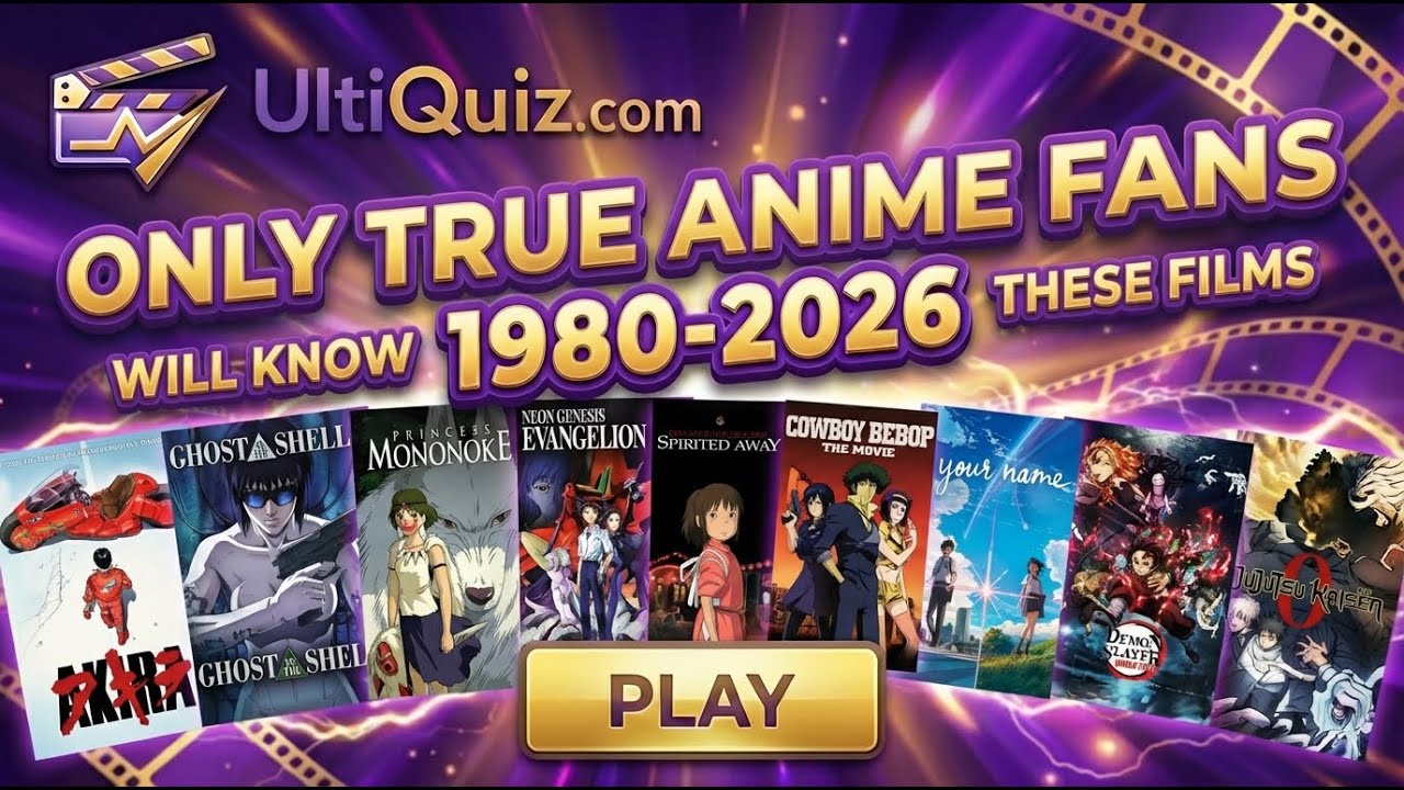 Guess 60 Anime Movies in 11 Minutes 🎌 Are You a REAL Otaku?