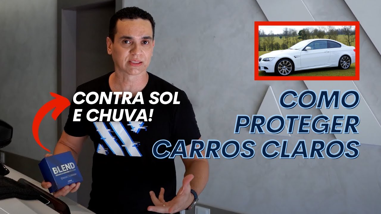 MELHOR CERA PARA CARROS CLAROS | Ideal para carros expostos ao sol e chuva