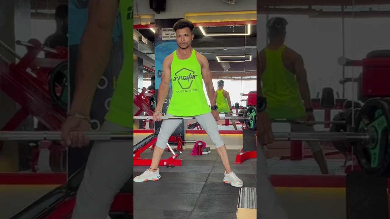 Barbell sumo scout 🔥💪