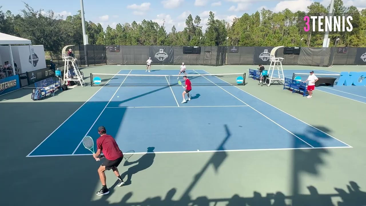 Dahlberg/Dietrich (Virginia) vs. Filin/Carpico (Ohio State) | NCAA Doubles Final 2025