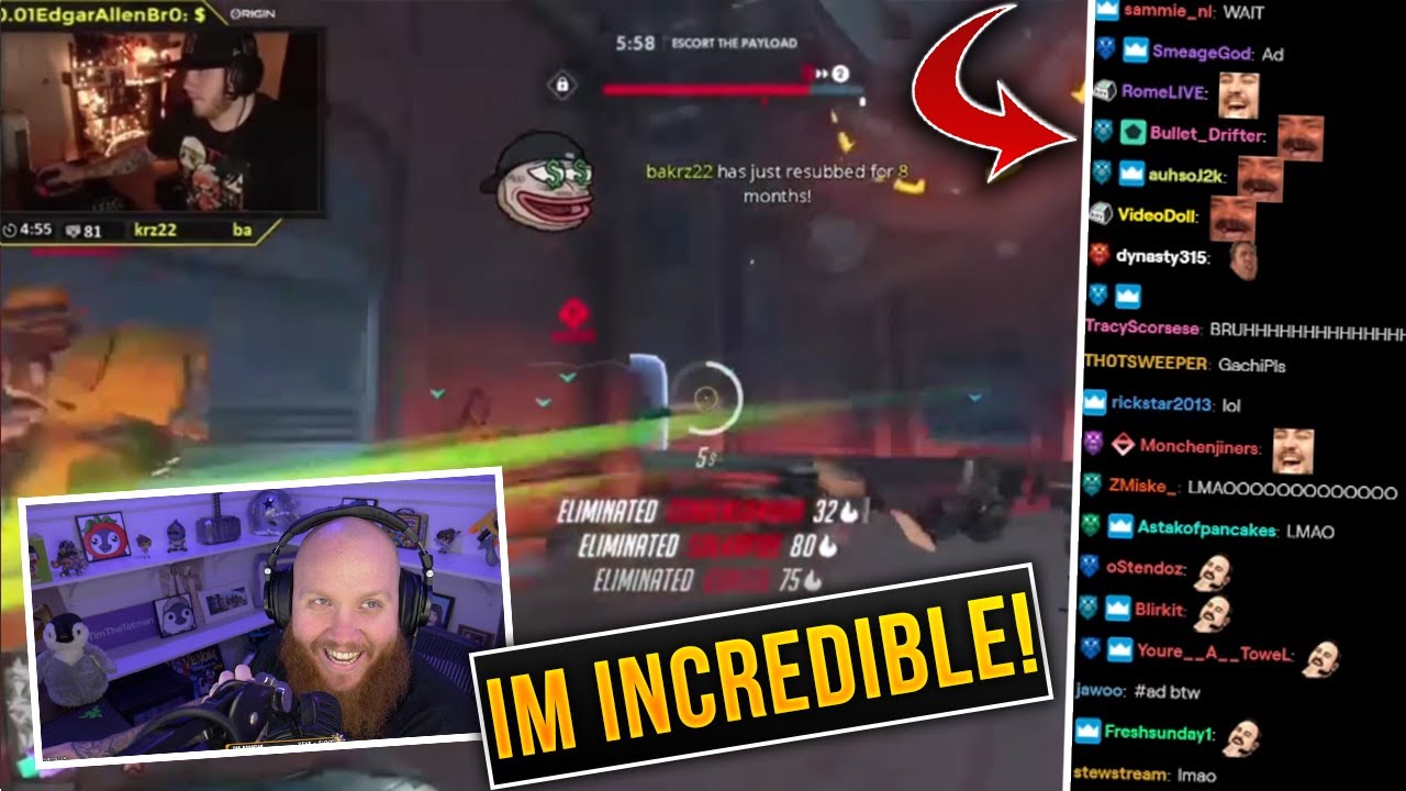 Timthetatman Shows How Good He Was at Overwatch