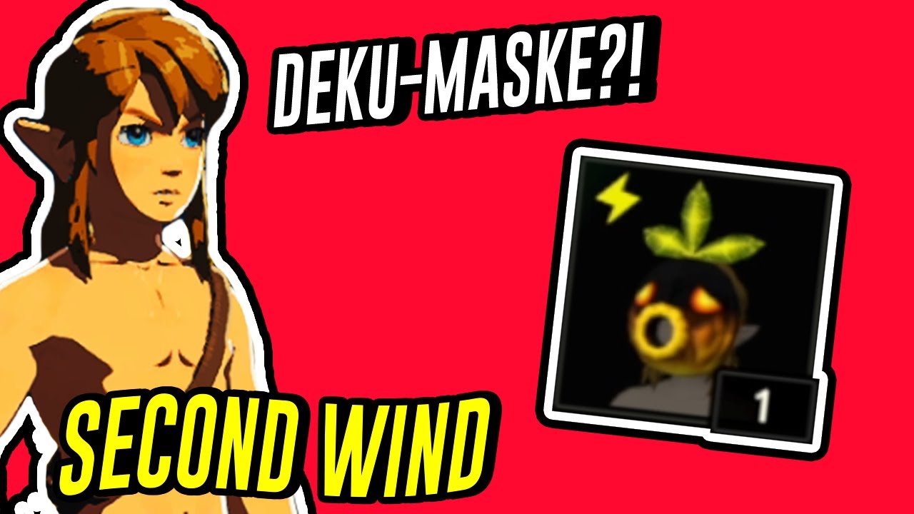 ES GIBT DIE DEKU-MASKE IN ZELDA BOTW SECOND WIND! [4] (Zelda BotW Second Wind)