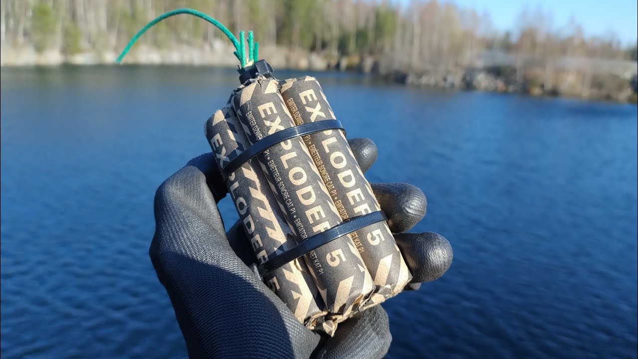 P1 Massaräjäytys testissä