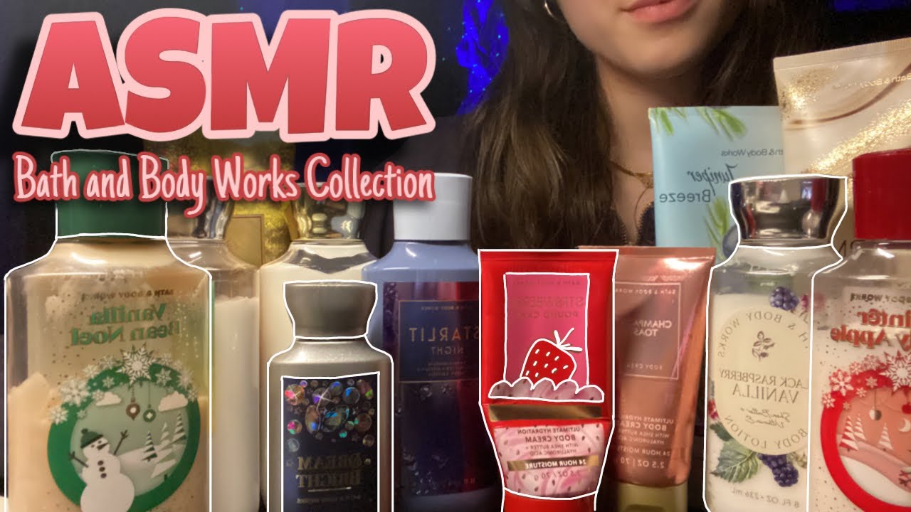 ASMR 🎀 Bath and Body Works Collection - Assorted Tapping & Rambles ⭐️