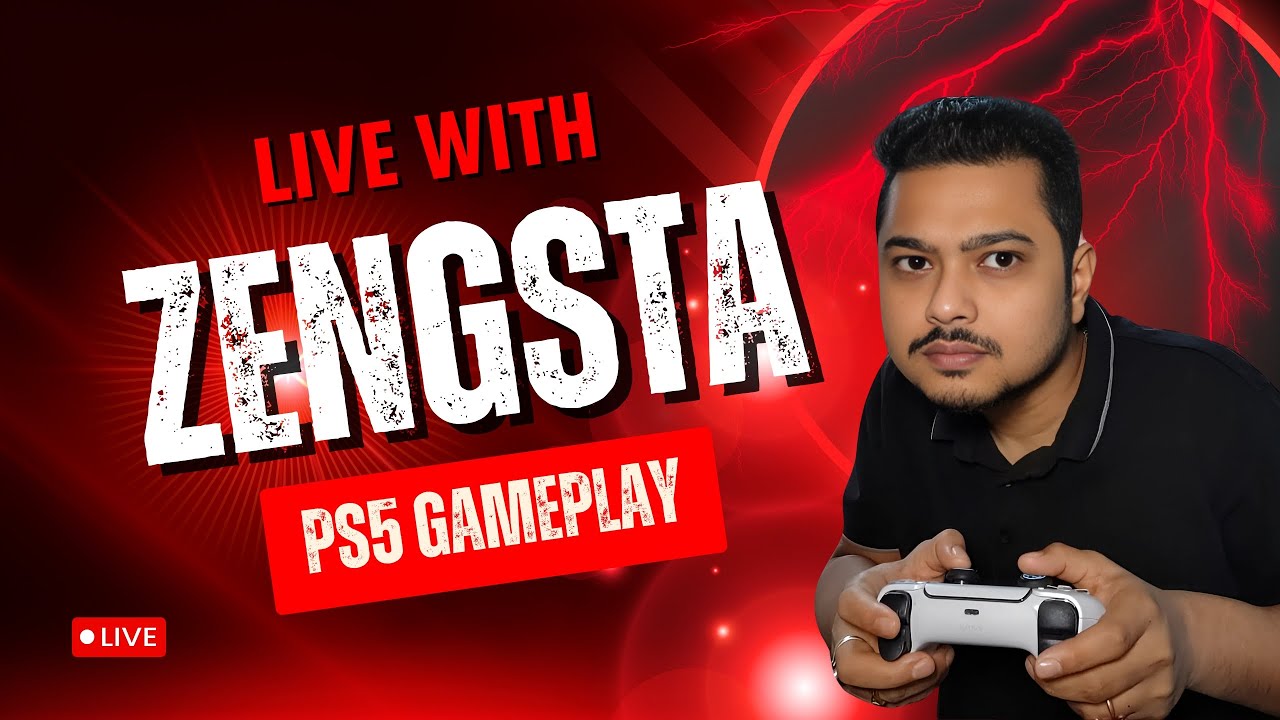 Assamese Gamer Playing  on PS5