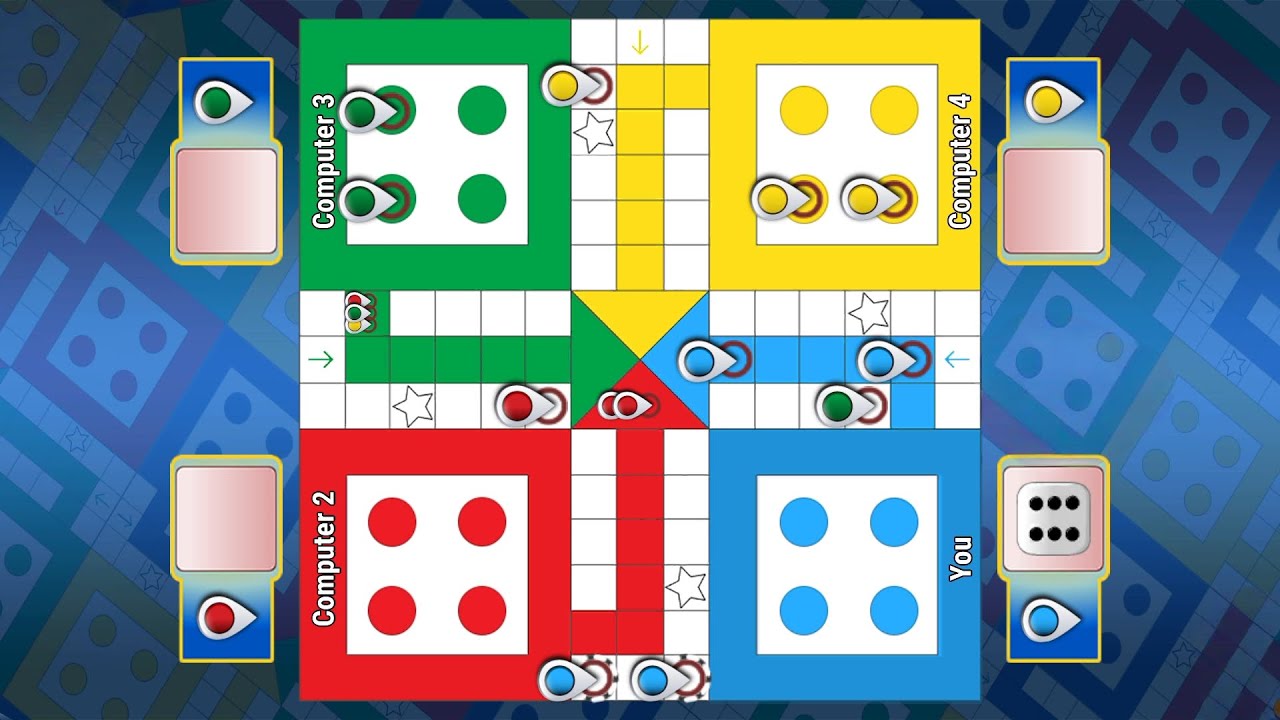 🎲 Ludo King 👑 Gameplay || How to win Ludo king || 4 players Gameplay || Ludo king tips and tricks 