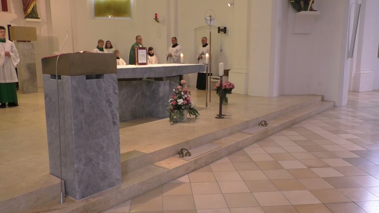 Messfeier mit den Ehejubilaren 2025 aus der Pfarrkirche Ergoldsbach