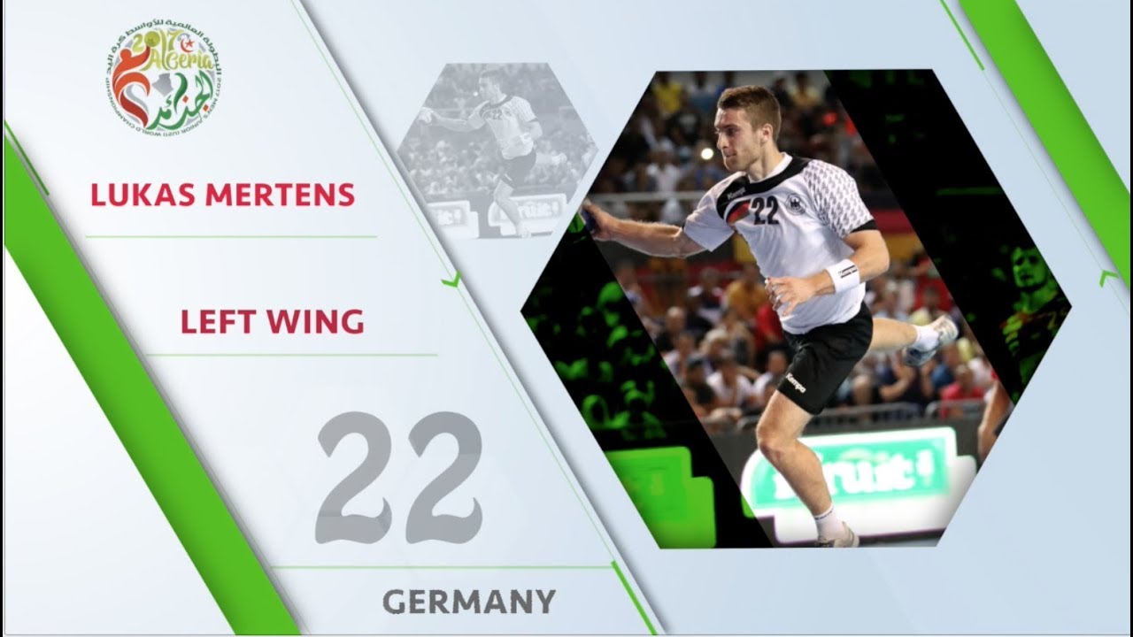 Lukas Mertens (GER) - All-star left wing | IHFtv - Algeria 2017 Men's Junior WCh