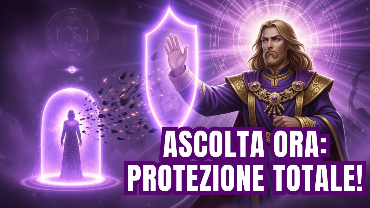 MESSAGGIO URGENTE DI SAINT GERMAIN: ASCOLTA 3 MINUTI PER UNA PROTEZIONE TOTALE E IMMEDIATA ORA!