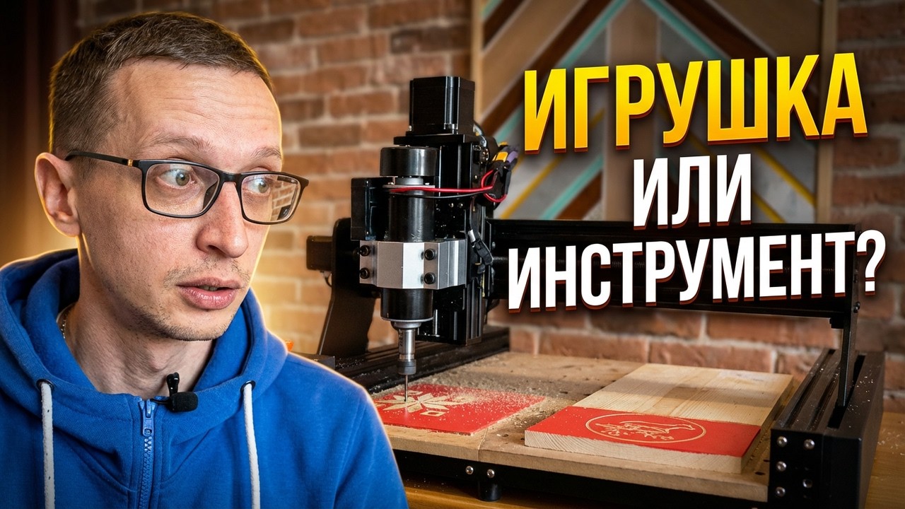 Китайский ЧПУ за 300$ — игрушка или серьёзный инструмент?