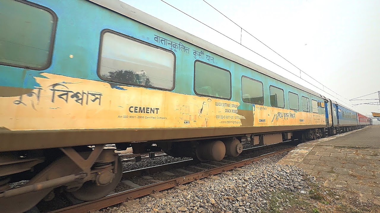 Back to Back 130kmph | Gitanjali, Janshatabdi, intercity express | Howrah - Kharagpur trains.
