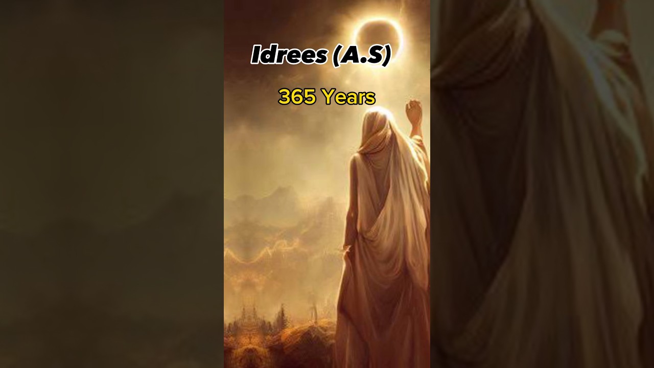 Ages of prophets in Islam 🕋🤍#religion #islamic #islamicvideo #knowledge #viral #prophet #age #info