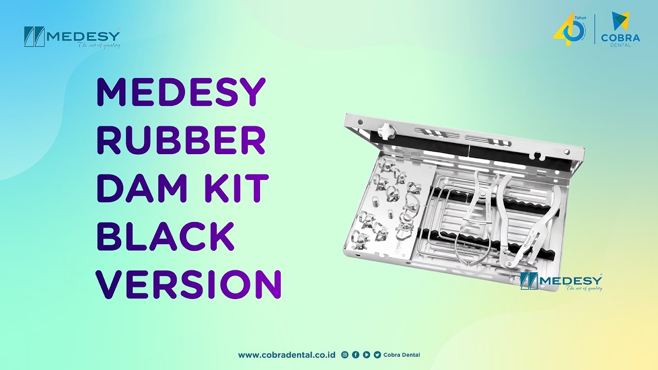 Medesy Rubber Dam Kit Black Version