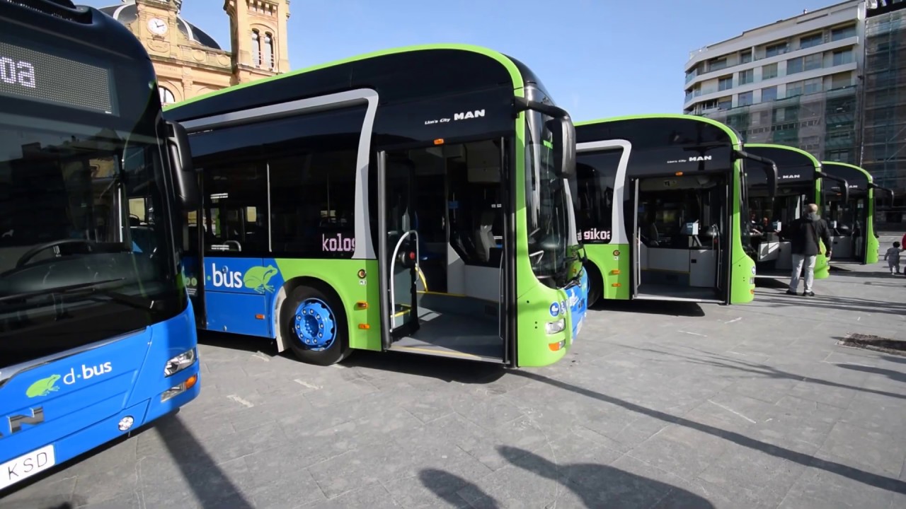 Dbus: 14 autobus hibrido berri / 14 autobuses eléctricos nuevos