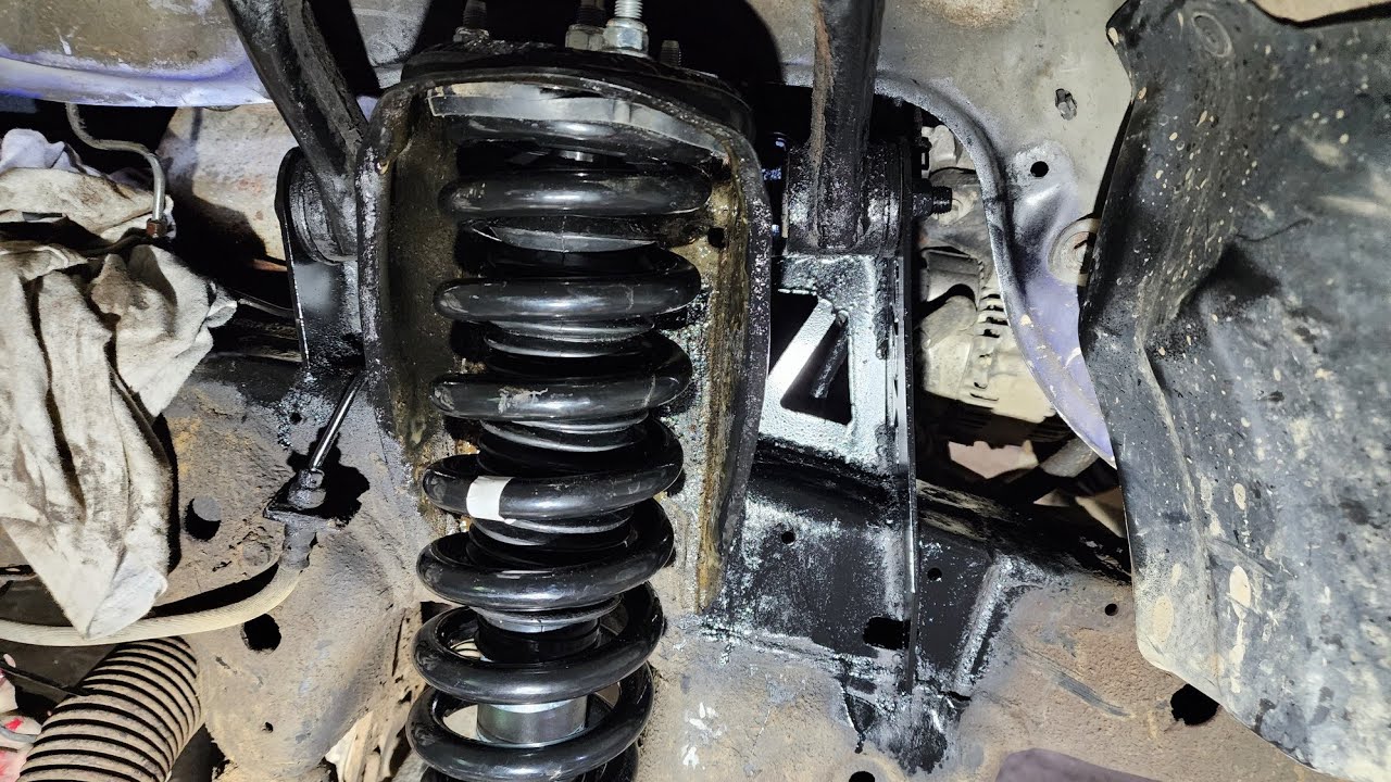 2000 Toyota Tundra. Upper control arm double shear kit install. Front end tear down. Tacoma 4runner