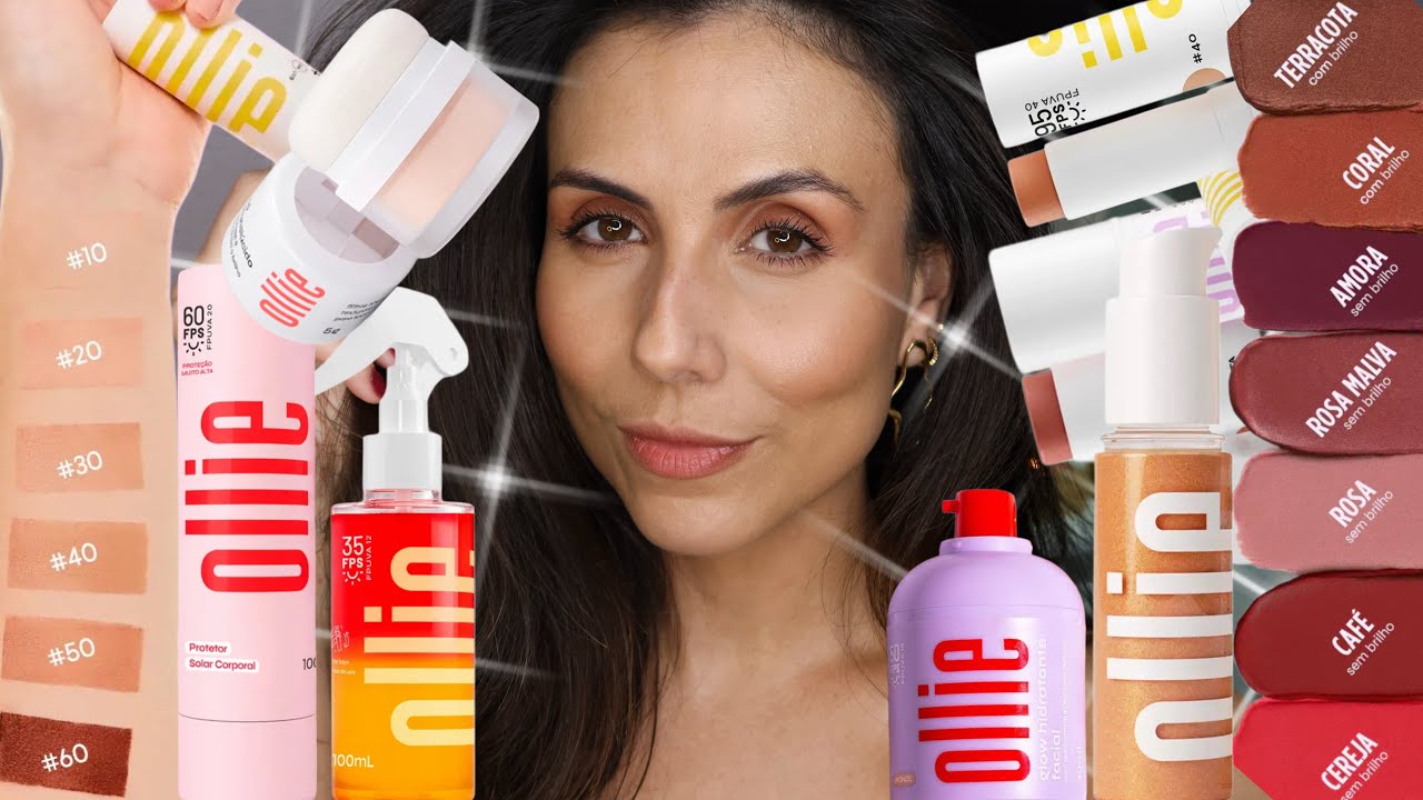 MAKE COMPLETA COM OLLIE: MAQUIAGEM CORPORAL, POLÊMICA DO PROTETOR COM COR E MAIS!